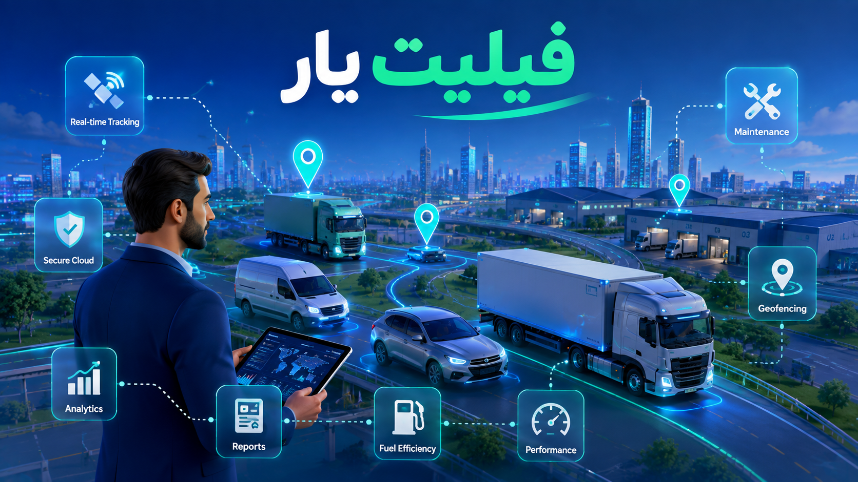 نمای اپلیکیشن فیلیت یار